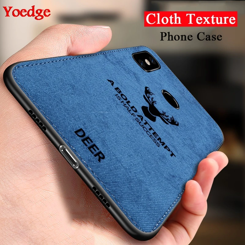 

3D Deer Cloth Cover For Xiaomi Redmi Note 6 5 Pro 4X 5A 6A S2 4 5 For Xiomi Mi 8 Lite A1 A2 6 SE Mix 2s Max 3 F1 TPU Case Luxury
