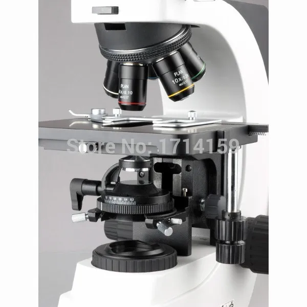 Профессиональный лабораторный Биологический микроскоп AmScope 40X 2500X + 10MP камера|camera