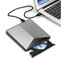 USB3.0 External DVD Burner DVD Video Recorder Drive Slim Aluminum Alloy Desktop Notebook USB External Optical Drive CD Writer