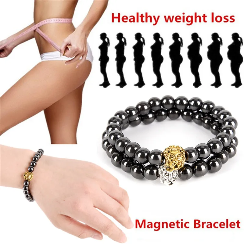 Weight Loss Black Stone Therapy Bracelet Health Care