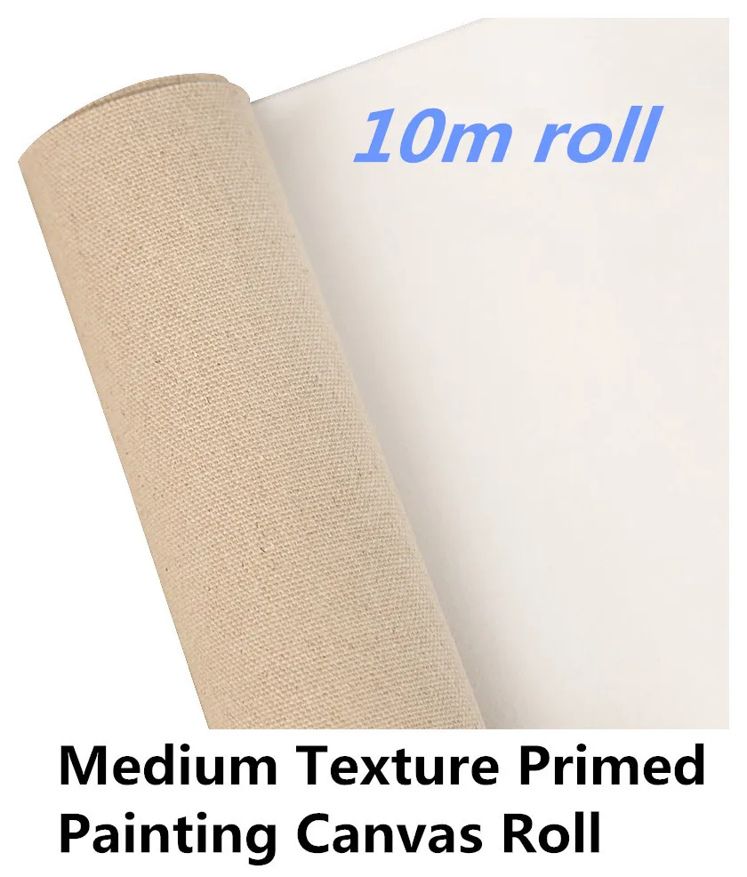 Blank Canvas Roll Linen Blend Primed Oil Painting High Quality Artist Supplies 