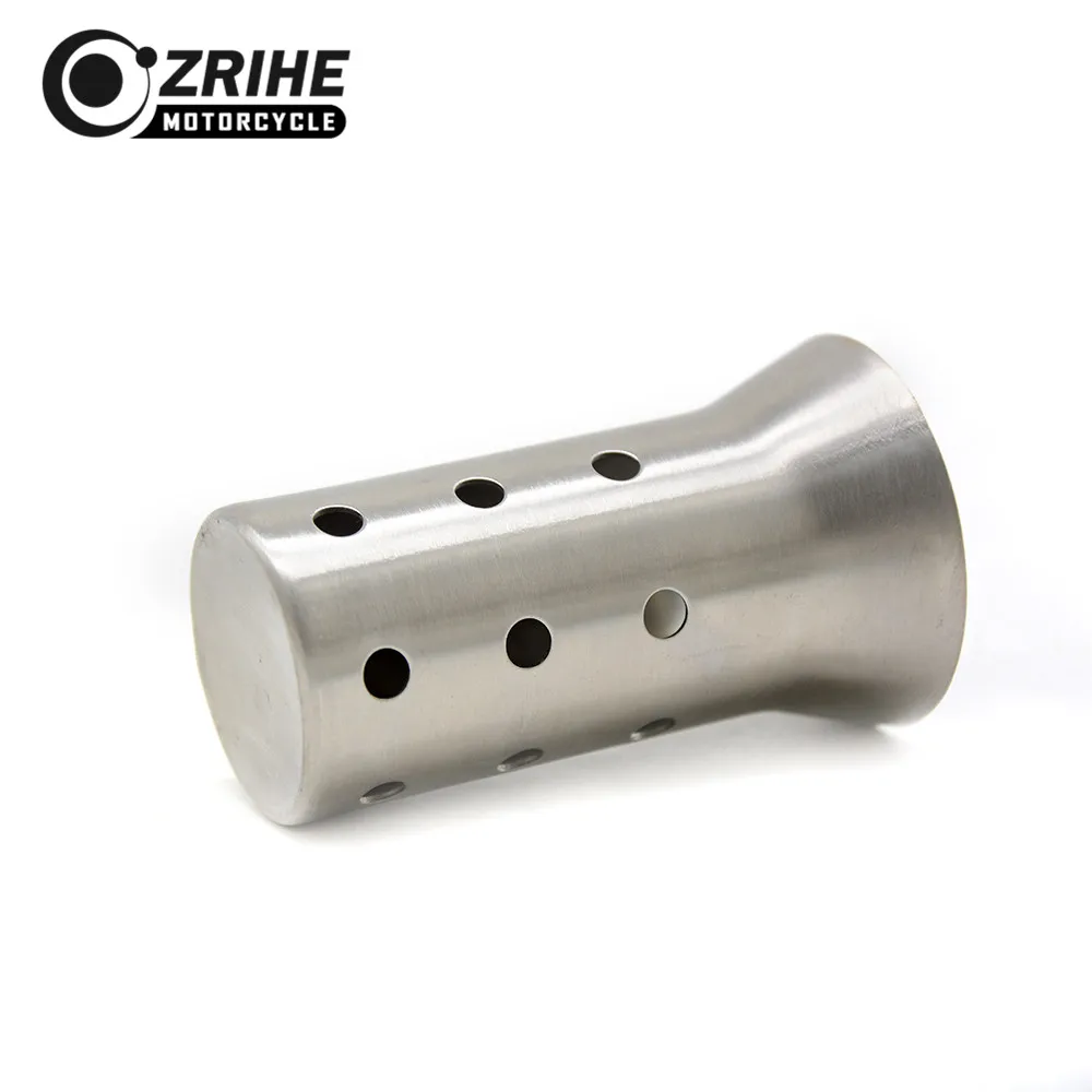 

50mm Motorcycle Exhaust Muffler Adjustable Silencer Db Killer Pipe Tip for Aprilia RSV4 1000 Factory 2009-2017 RS 125