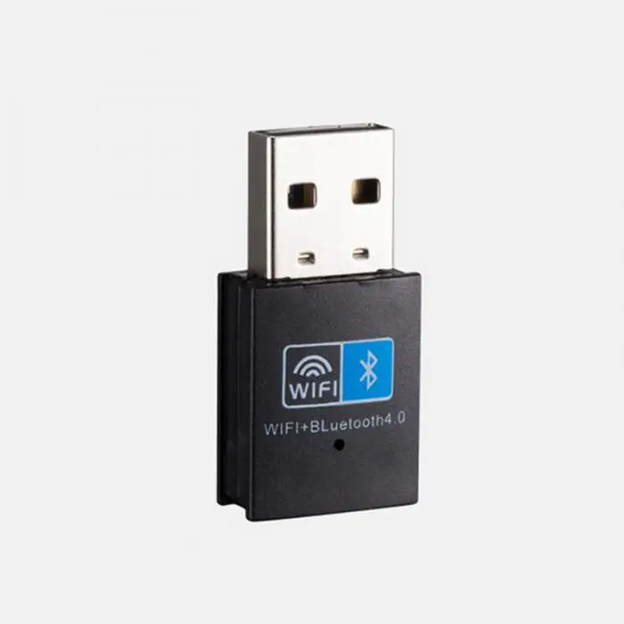 Беспроводной Mini-USB адаптер 150 Мбит/с Wi Fi Bluetooth 4,0 2 в 1 приемник для компьютера PC QJY99