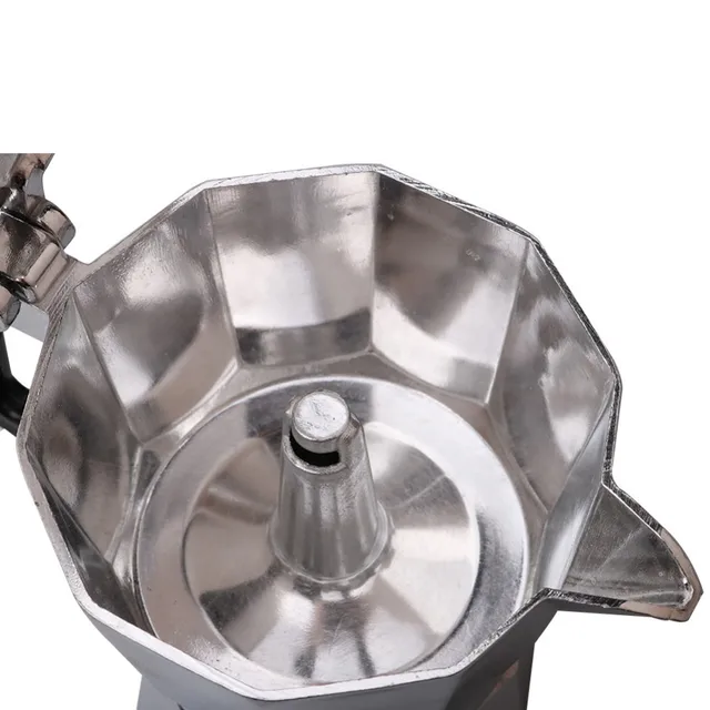 HOODAKANG-Stovetop Moka Coffee Maker, Italian Espresso, Expresso Percolator, Cafe Coffee Pot, 1, 2, 3, 6, 9, 12, 14Cup 5