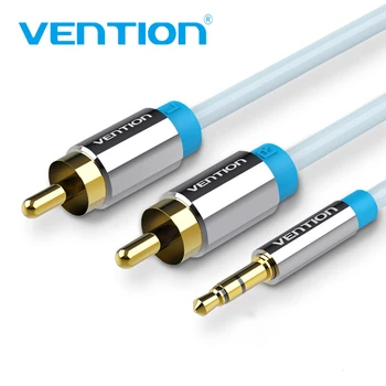 

Vention RCA Cable 2RCA to 3.5 Audio Cable RCA 3.5mm Jack RCA AUX Cable for DJ Amplifiers Subwoofer Audio Mixer Home Theater DVD