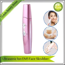 Personal Beauty Skin Care Skin Scubber Exfoliator EMS Microcurrent Face Lift Ultrasonic Peeling Beauty Instrument Free