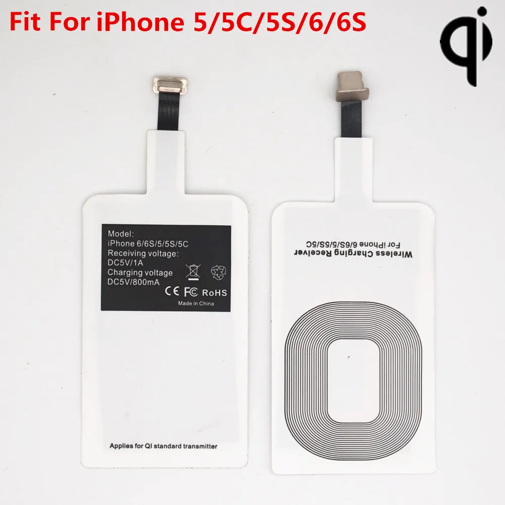 Беспроводное Зарядное Устройство Приемник Для iPhone Хороший Чип Qi Беспроводной