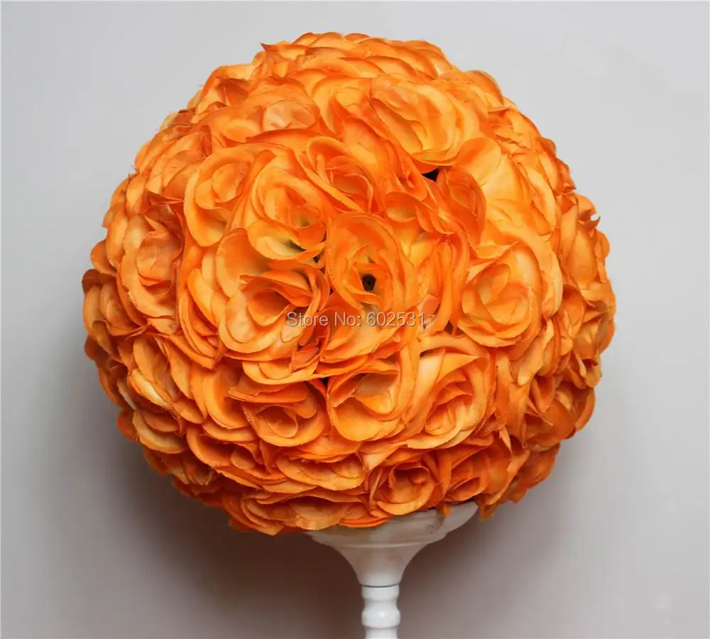 SPR 30 см Свадебный пластиковый внутренний Шелковый шар-оранжевый-вариант color-12pcs/Лот Экспресс