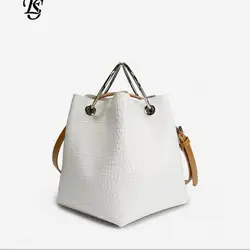 Крокодиловый узор кольцо портативная большая женская сумка 2019 новые модные сумки через плечо сумка из искусственной кожи женская сумка