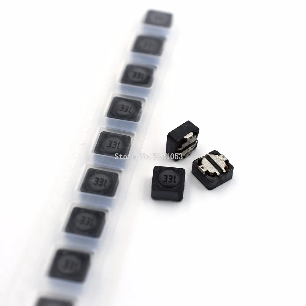 

10PCS/LOT CDRH74R Inductance Wire Wound Chip Shielded Inductor 330uH 330uh 331 7*7*4mm SMD Power Inductor