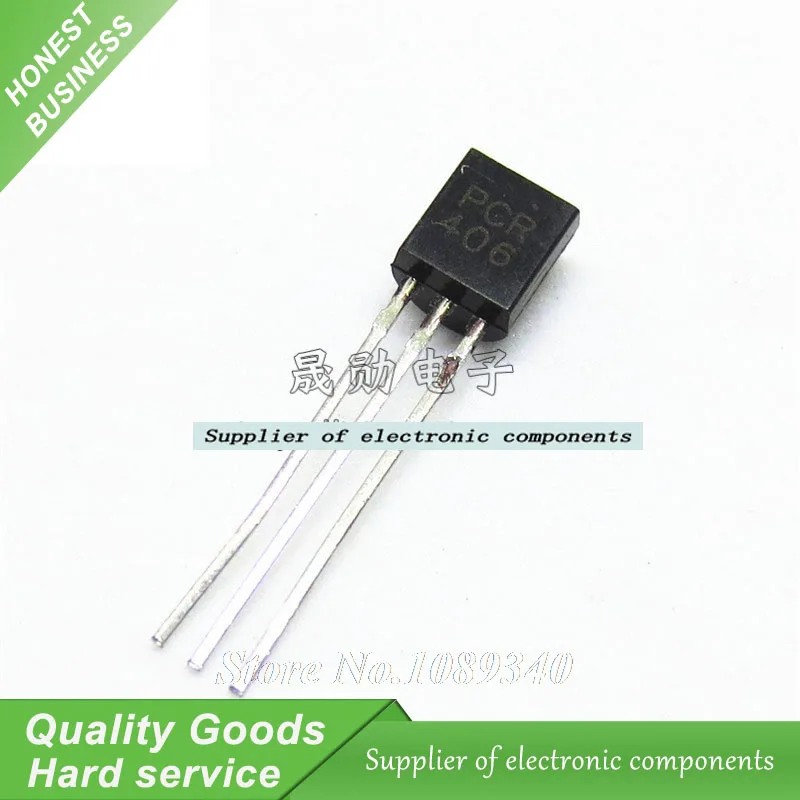 

50PCS PCR406 PCR406J TO-92 One-way thyristor thyristor New Original