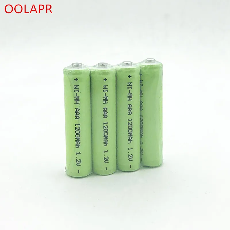 

10X AAA 1200mAh OOLAPR 1.2 V Rechargeable Battery NI-MH 1.2V Rechargeable 3A Battery Free Shipping