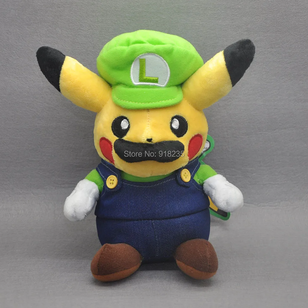 mario Luigi pikachu-8inch-133g-22-A