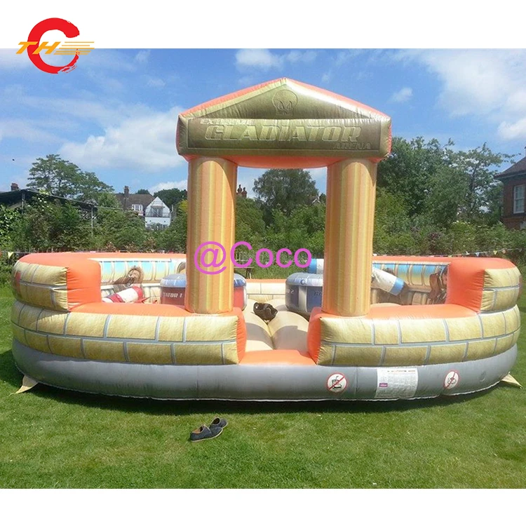 inflatable gladiator game