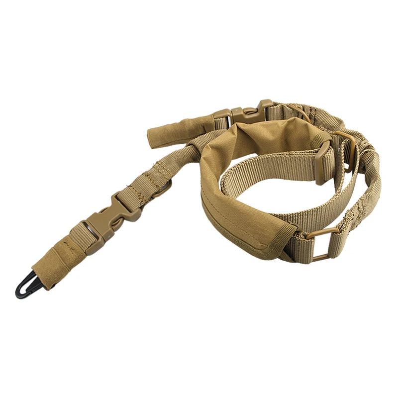 Tactical 2 Two Points Gun Sling Strap Bungee with QD Buckles for Hunting Airsoft RL30-0006-06