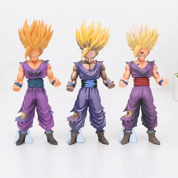 

3pcs/set 8'' 20cm Dragon Ball Z Master Stars Piece MSP The Son Gohan PVC Action Figure Model Toy 3 color