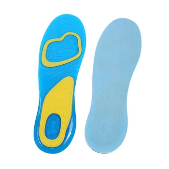 

150Pairs / Lot Orthotic Arch Support Massaging Shoes Pads Silicone Anti-Slip Gel Soft Sport flat foot insole Pad For Men Women