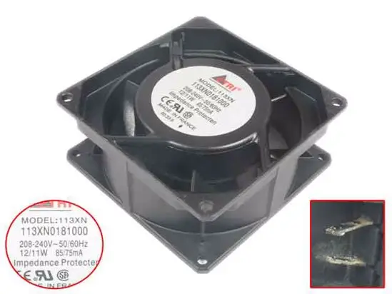Emacro для ETRI 113XN0181000 AC 240 V 85mA 92x92x38mm вентилятор охлаждения сервера