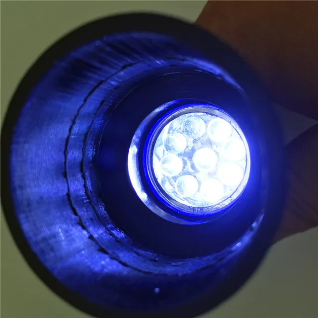 Incubator Eggtester Egg Candling Lamp 9 LED Super Cold Incubation Equipment Chicken Tool  LED Eggtester Egg Light 1Pc 6