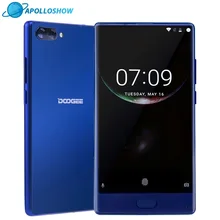 Origine DOOGEE de MÉLANGE Smartphone Android 7.0 Double Caméras 5.5 Pouces MTK Helio Octa Core 4 GB/6 GB + 64 GB LTE Smartphone 3380 mAh P25