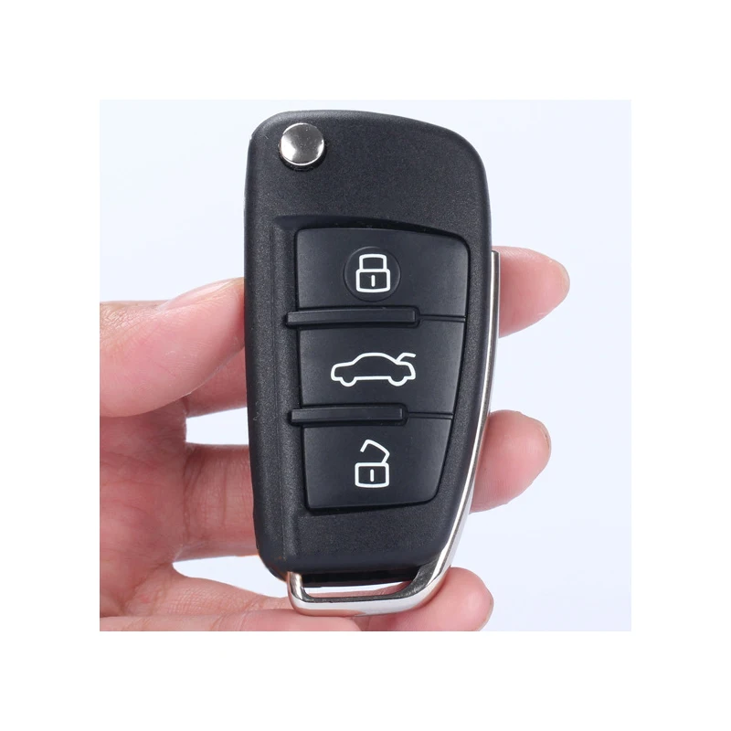 Audy A6 A4 Q7 корпус для ключей от автомобиля, складной чехол-книжка исходного размера дистанционного ключа оболочки