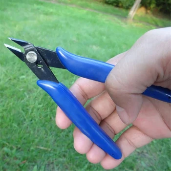 

ZLinKJ 1PCS Electrical blue Wire Cable Cutters Cutting Side Snips Flush Pliers Nipper Hand Tools Herramientas