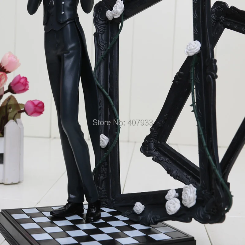 25 см Черный Дворецкий книга цирка Себастиан микаелис ПВХ фигурка Коллекционная модель игрушки