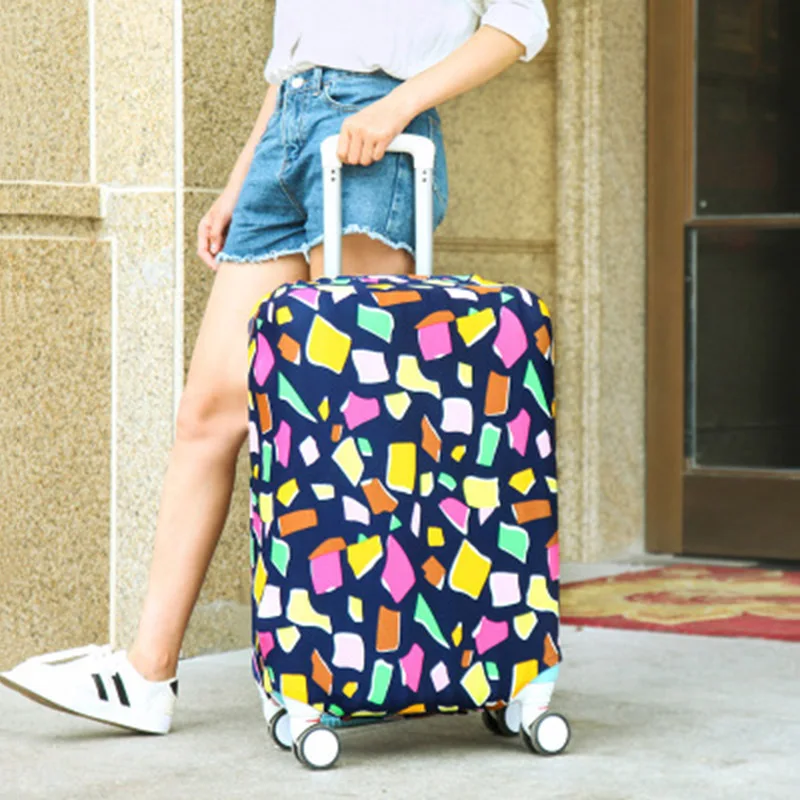 SEREQI explosion models stretch fabric trunk lid for 18-30 inch trolley luggage suitcase luggage accessories