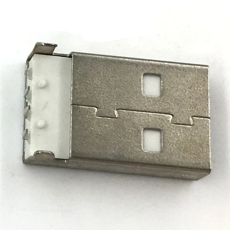 10 шт./лот Белый USB A штекер вилка изогнутая игла | Обустройство дома