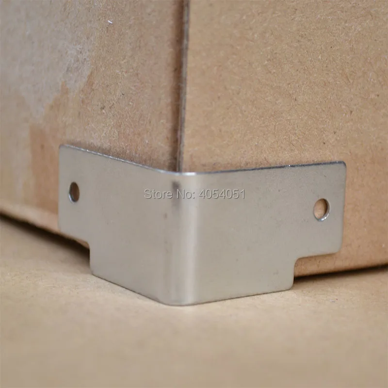 free shipping 20 pieces metal corner bracket wooden box corners luggage