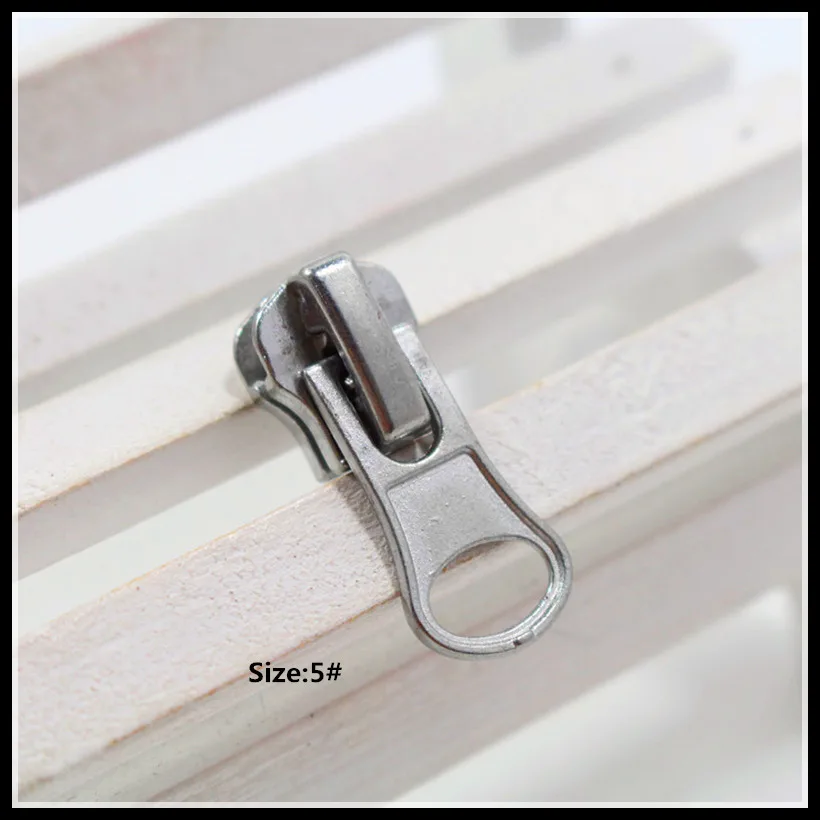 5 20pcs Wholesale High quality metal copper zipper head, clothing