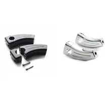 Черный хром, руль для мотоцикла Cruiser, откатные стояки 7/" 22 мм, для BMW Aprilia Harley Touring Chopper Bobber