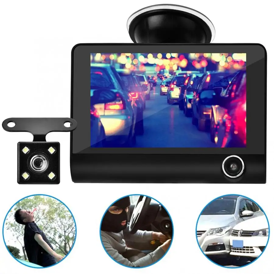 New HD Panoramic Night Vision Dual Cameras Surveillance Security Camera