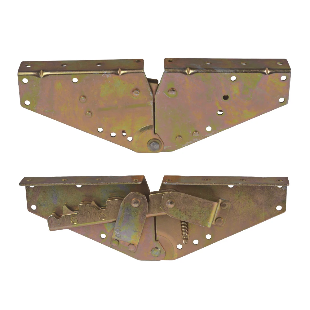 1 Pair 12 Inch3 Position Sofa Bed Headrest Adjustable Angle Mechanism Hinges