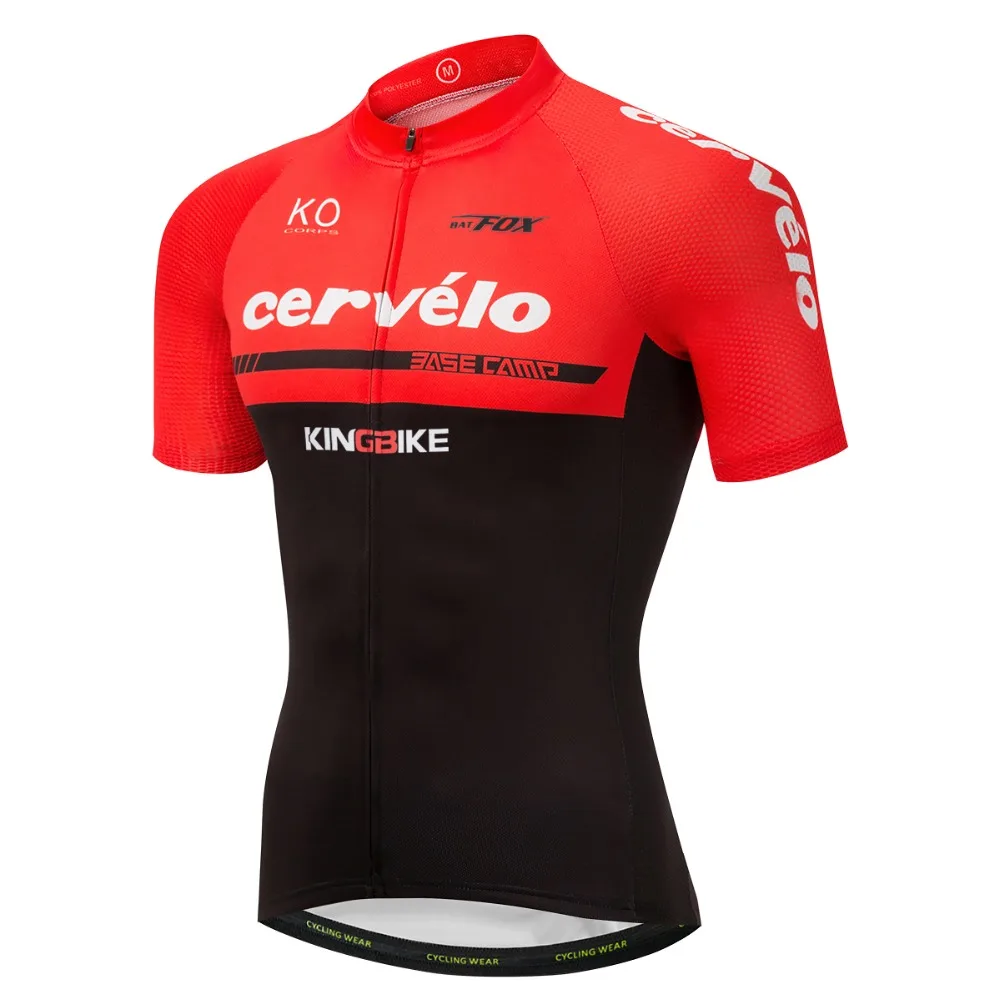 

UCI Cycling Jersey 2019 Pro Team short Sleeve Bike Clothing set Ropa Ciclismo Bicycle MTB Clothes Red gel padded bib shorts kit