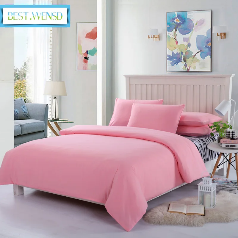 

king queen Single size - bed linen bedding sets bedclothes duvet cover bed sheet pillowcases -capa edredom