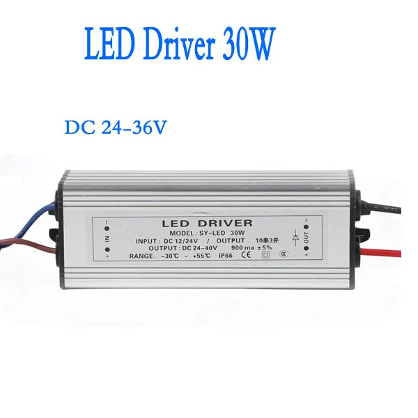 30W High Power LED Driver Constant Current Power Supply DC 30V-36V 900mA 