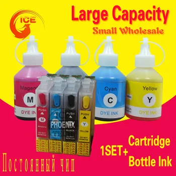 

For Epson XP103 XP203 XP207 XP303 XP306 XP33 XP406 XP413 XP313 Printer Ink Cartridge Refillable T1711 17 INK