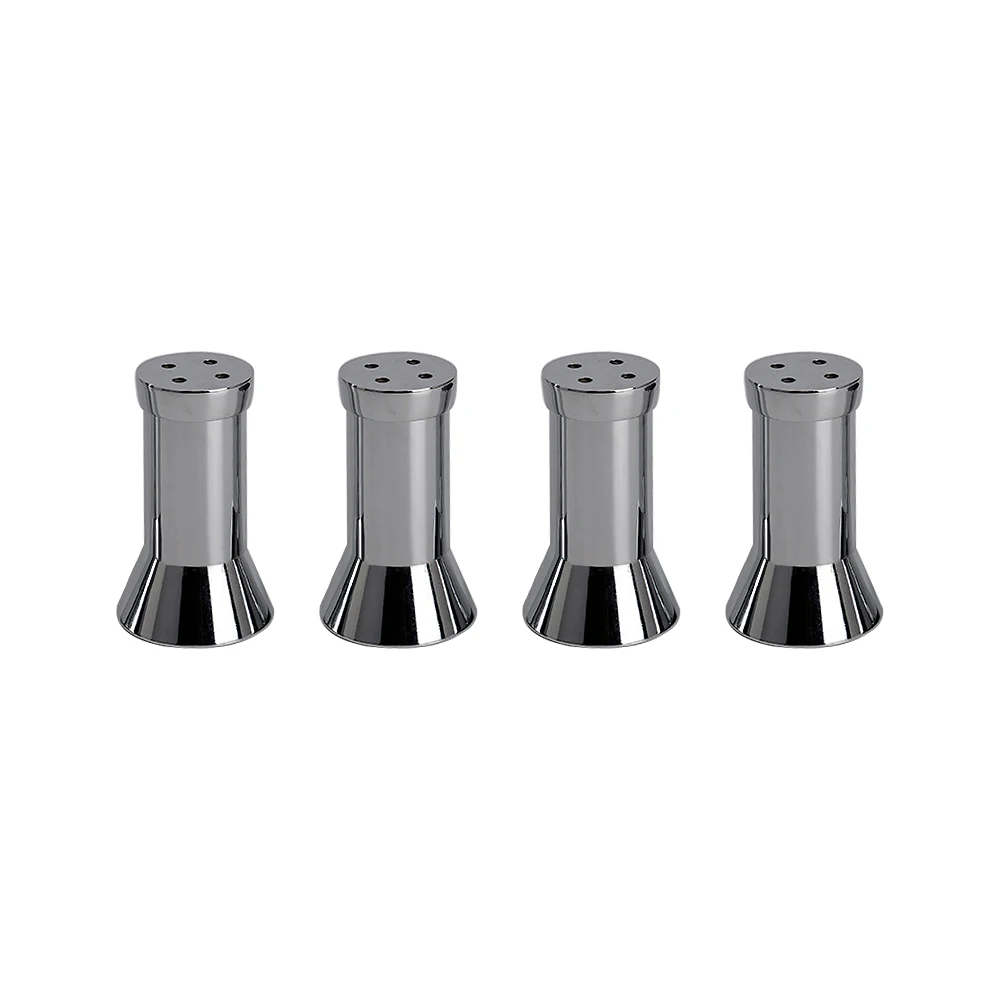 100x38MM Height Adjustable Furniture Legs Zinc Alloy Silver Furniture