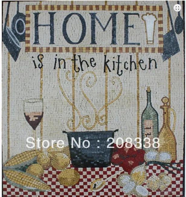 

Decorative Kitchen Backsplash Mosaic Stones Art Tile