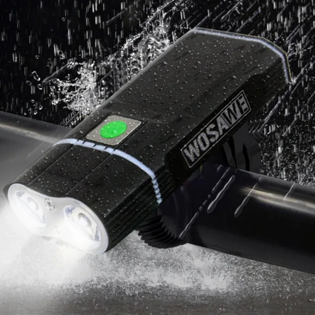 Best Offers WOSAWE 2400 Lumens Bicycle Light with 18650 Built-in Batteries USB Rechargeable Bike Light 2-XML LED lamp Flashlight 5 modes Best Offers WOSAWE 2400 Lumens Bicycle Light with 18650 Built-in Batteries USB Rechargeable Bike Light 2-XML LED lamp Flashlight 5 modes