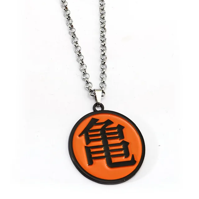 Dragon Ball Z Necklace Goku Master Roshi Kame Sennin Metal Pendant