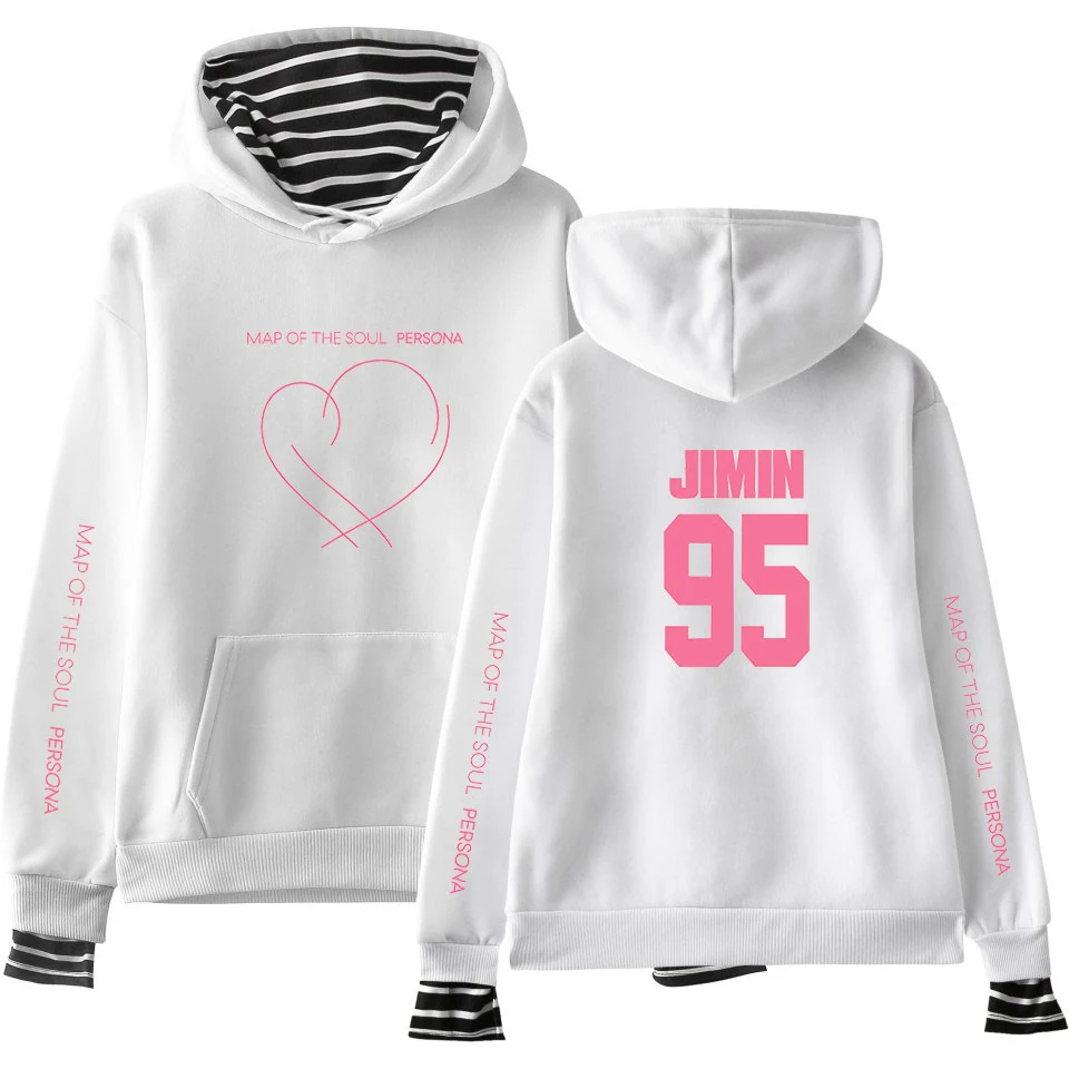 

Fashion HIP HOP style New album Kpop KPOP Map Of The Soul Persona Print Fake Two Pieces men/Women Women's Clothing