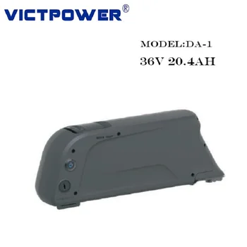 

18650 3400mAh battery OEM 10S6P 36V 20.4ah Lithium Ion Battery Pack with case for electric bike 5pcs/lot