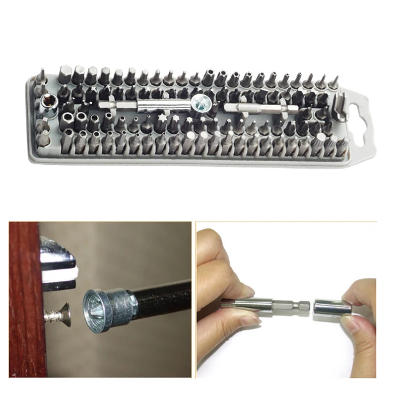 KALAIDUN screwdriver set 100pcs Precision Multi-function Screwdrivers Repairing Tools Kits Hand Tools For Electrical Maintenance5