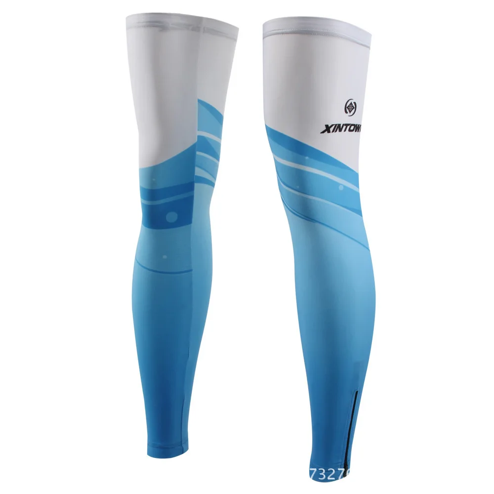 2015 Blue XINTOWN Women Men Bike Bicycle Cycling Leg Warmers Running