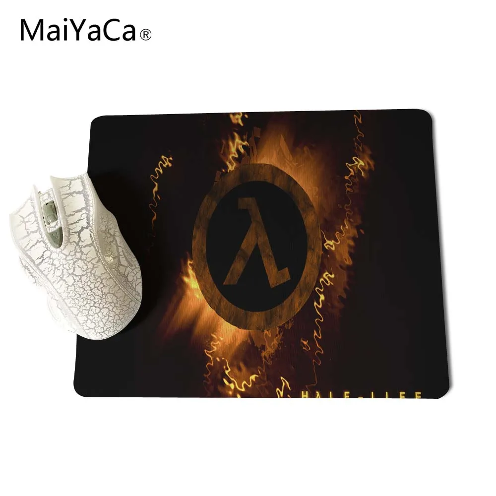 MaiYaCa Half Life 2 Logo компьютерный коврик для мыши коврики для украшения рабочего стола Нескользящий Резиновый Коврик