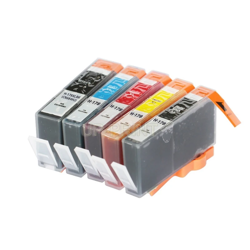 Чернильный картридж UP 10 x 178XL совместимый с hp178 для 5510 5515 6510 7510 B109a B109n B110a B209a B210a 3070A