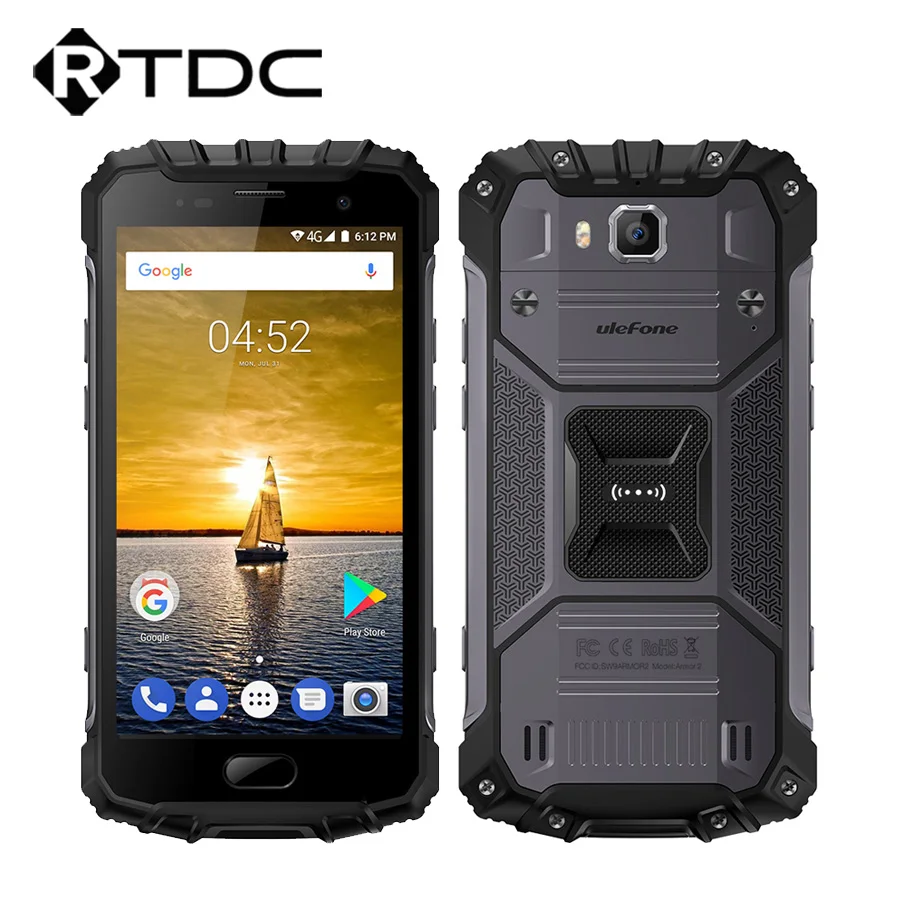 Original Ulefone Armor 2 4G LTE Mobile Phone 6GB RAM 64GB ROM Android 7.0 MTK Helio P25 Octa core 5.0"FHD IP68 Waterproof mTouch
Original Ulefone Armor 2 4G LTE Mobile Phone 6GB RAM 64GB ROM Android 7.0 MTK Helio P25 Octa core 5.0"FHD IP68 Waterproof mTouch