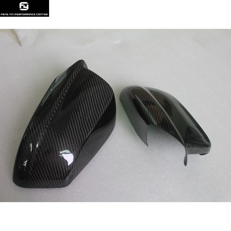 

F10 530i 535i 5 series Carbon fiber Side mirror covers Mask for BMW F10 5 Series car body kit 2011-2013 Free shipping